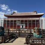 再建中の首里城を歩く