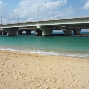 波の上ビーチの静かな時間